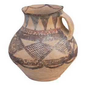 Sancai Style Painted Chinese Vessel