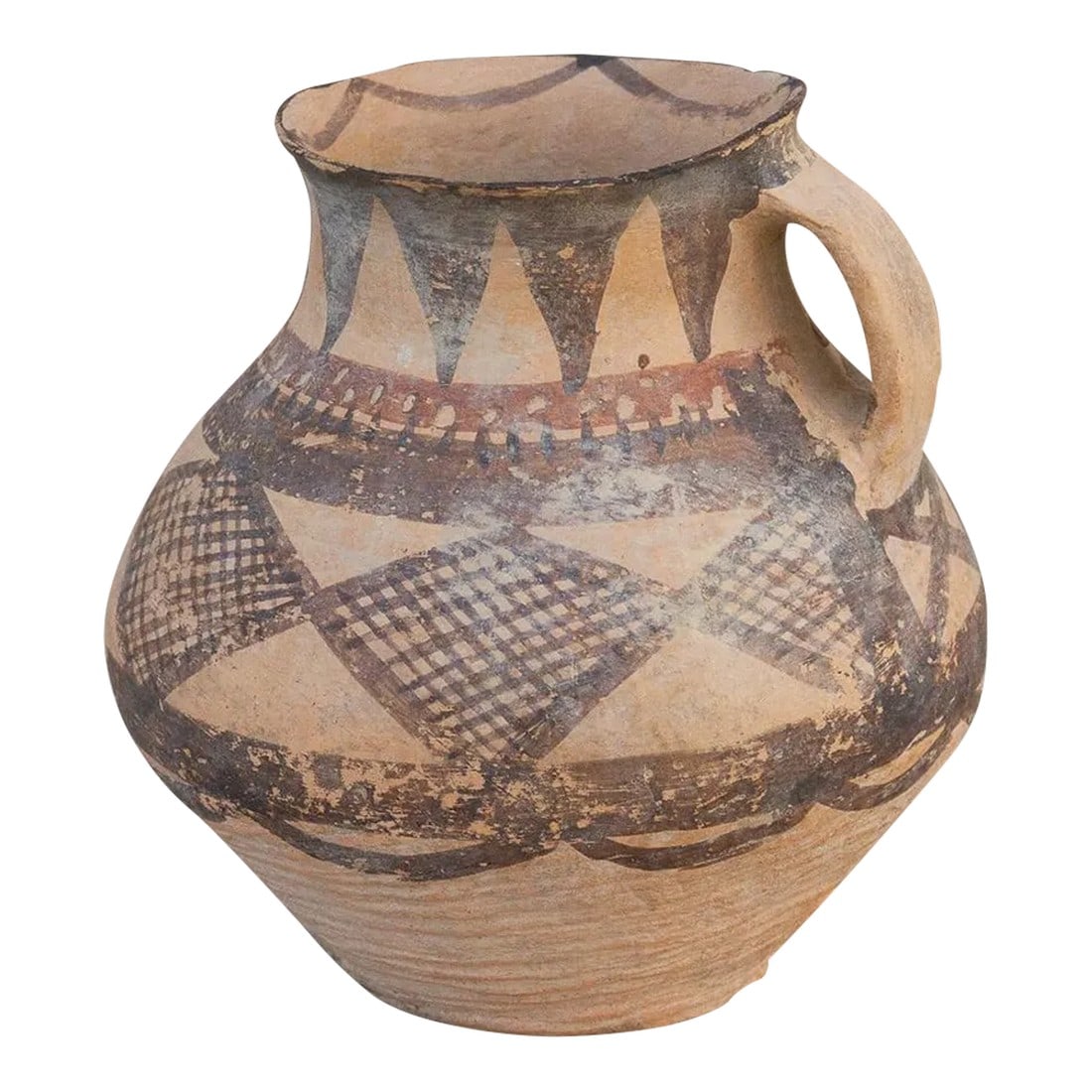 Sancai Style Painted Chinese Vessel (1 of 7)