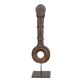 Long Nepalese Carved Artifact