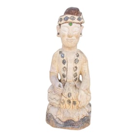 19th Century Burmese Jeweled Buddha
