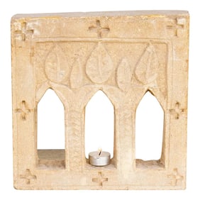 Vintage Indian Triple Arch Niche