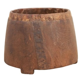 Rustic Vintage Textured Naga Rice Bowl
