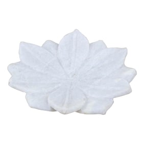 Carved Marble Small Table Flower
