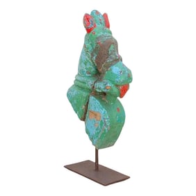 Antique Temple Horse Head Bust