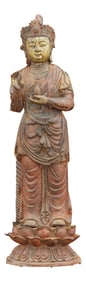 19th Century Chinese Metal Figure
