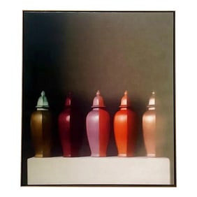Vintage Boho Original Signed Photograph on Canvas