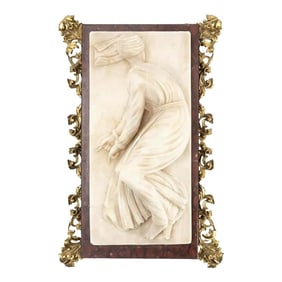19th Century Grand Tour Model "Martyrdom of St Cecilia" Marble Sculpture