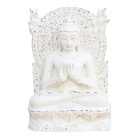 Antique Sandstone Cambodian Buddha