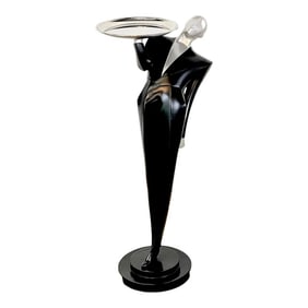 Late 20th Century English Modern Chrome & Resin "Le Garcon" Mannequin by Lindsey B
