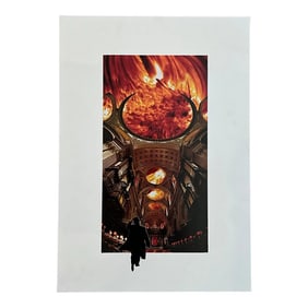 Late 20th Century Vintage Boho Original Surrealist Collage