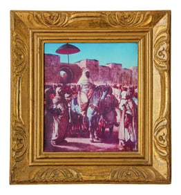 Moroccan Scene Framed Giclee