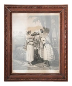 Orientalist Engraving after Horace Vernet, Empire Period