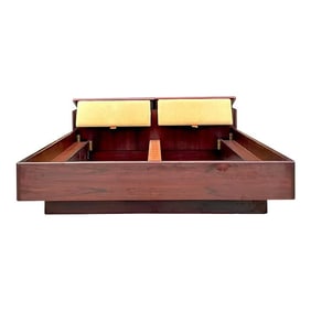 Vintage Drylund Rosewood Queen Bedframe