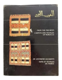 From the Far West Rugs and Textiles of Morocco Hardcover Book