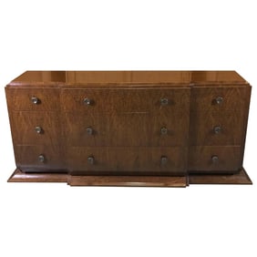 Burl Wood Console from the Andre Arbus Collection by William Switzer