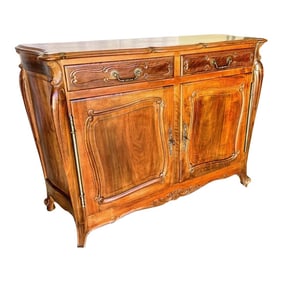 19th Century French Country Walnut Server