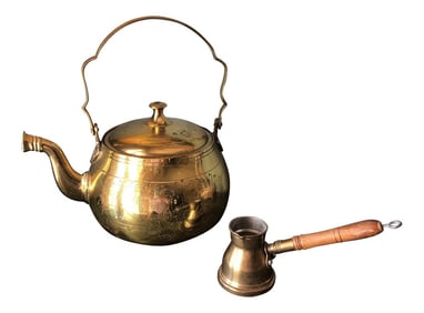 Vintage Tea Pot and Creamer - 2 Piece Set