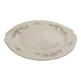 Early 20th Century Homer Laughlin Platter, Eggshell Georgian, "Countess" Pattern
