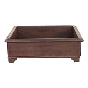 Large Colonial Rosewood Spice Tray