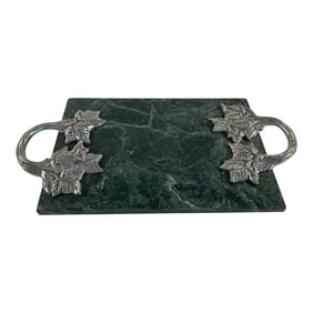 1960s Italian Marble Charcuterie / Cheese Board Tray