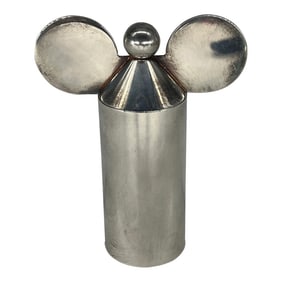 Haussmann Swid Powell "Mickey Mouse" Silver Plated Pepper Mill Grinder C. 1987