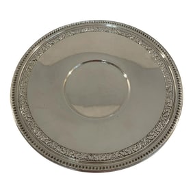 Vintage Reed & Barton Silverplate Round Platter