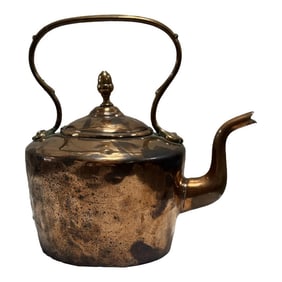 Antique English Copper Kettle