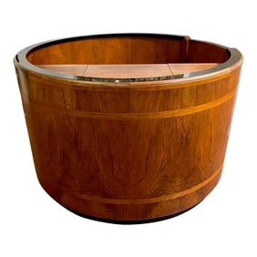 Early 20th Century Rockefeller Center* Circular Reception Desk / Bar