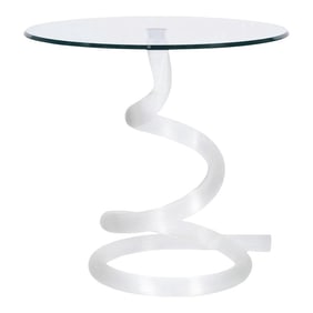 Late 20th Century Murano Glass Side Table in the Style of Ghibli for Roche Bobois