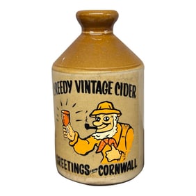 Vintage English Cider Flagon