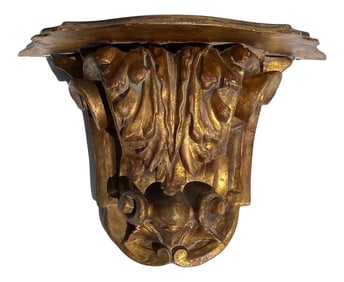 1960's Florentine Gilt Wall Bracket