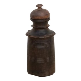 19th Century Petite Rustic Nepalese Food Jar