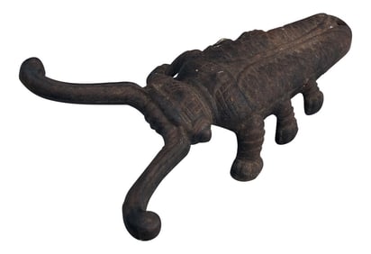 1970s Shoehorn Beetle Sculpture Figurine