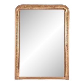 19th Century French Louis Philippe Giltwood Wall Mirror