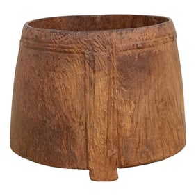 Primitive Vintage Textured Naga Rice Bowl