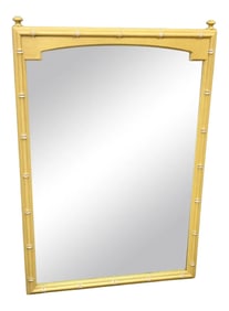 Vintage 1960s Thomasville Allegro Faux Bamboo Mirror