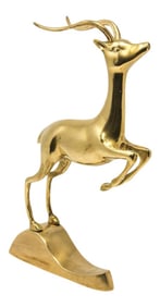French Art Deco Sculpture of an Antelope