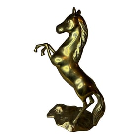 English Brass Horse