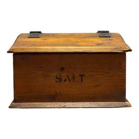 Antique English Salt Box