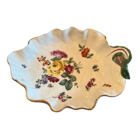 Le Tallec for Tiffany & Company Private Stock Organic Leaf Form Porcelain Dish