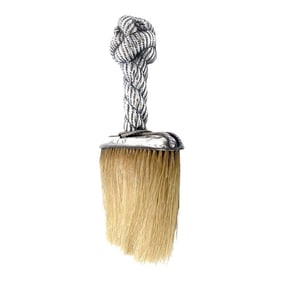 Late 19th Century American Sterling Aesthetic 'Sailors Knot' Brush