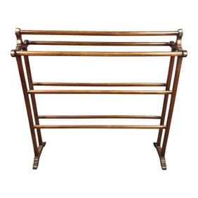 Mid 20th Century Mid Century Blanket or Quilt Rack