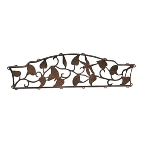 Vintage Wrought Iron Transom