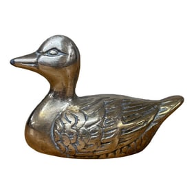 Vintage Brass Duck
