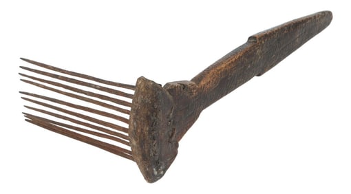 Antique Moroccan Tribal Berber Wool Comb