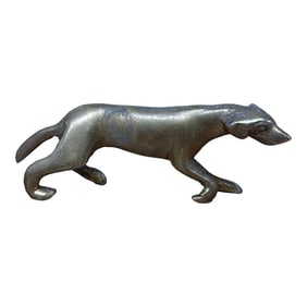 Vintage Brass Dog