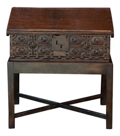 Vintage Writing Box on Stand