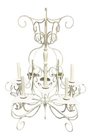 Mid 20th Century Lily Pad Chandelier