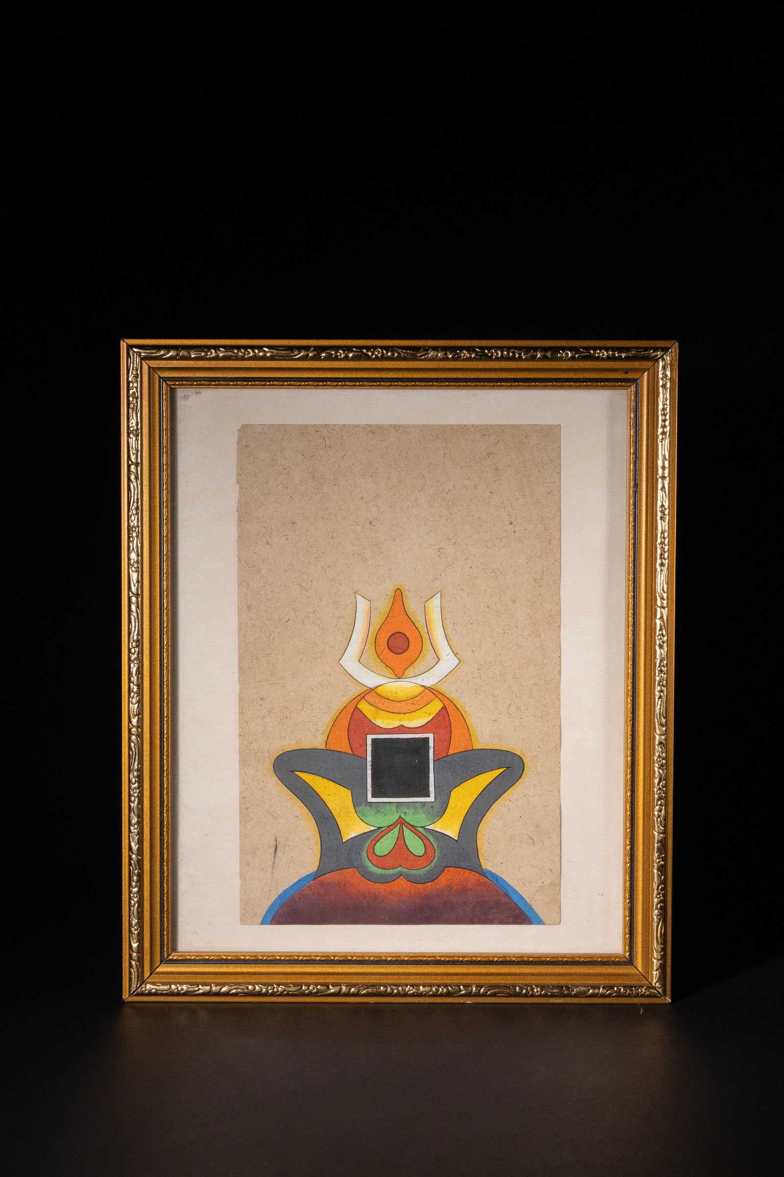 Ghulam Rasool Santosh (Indian, 1929-1997), Untitled (Tantric Composition) (1 of 1)