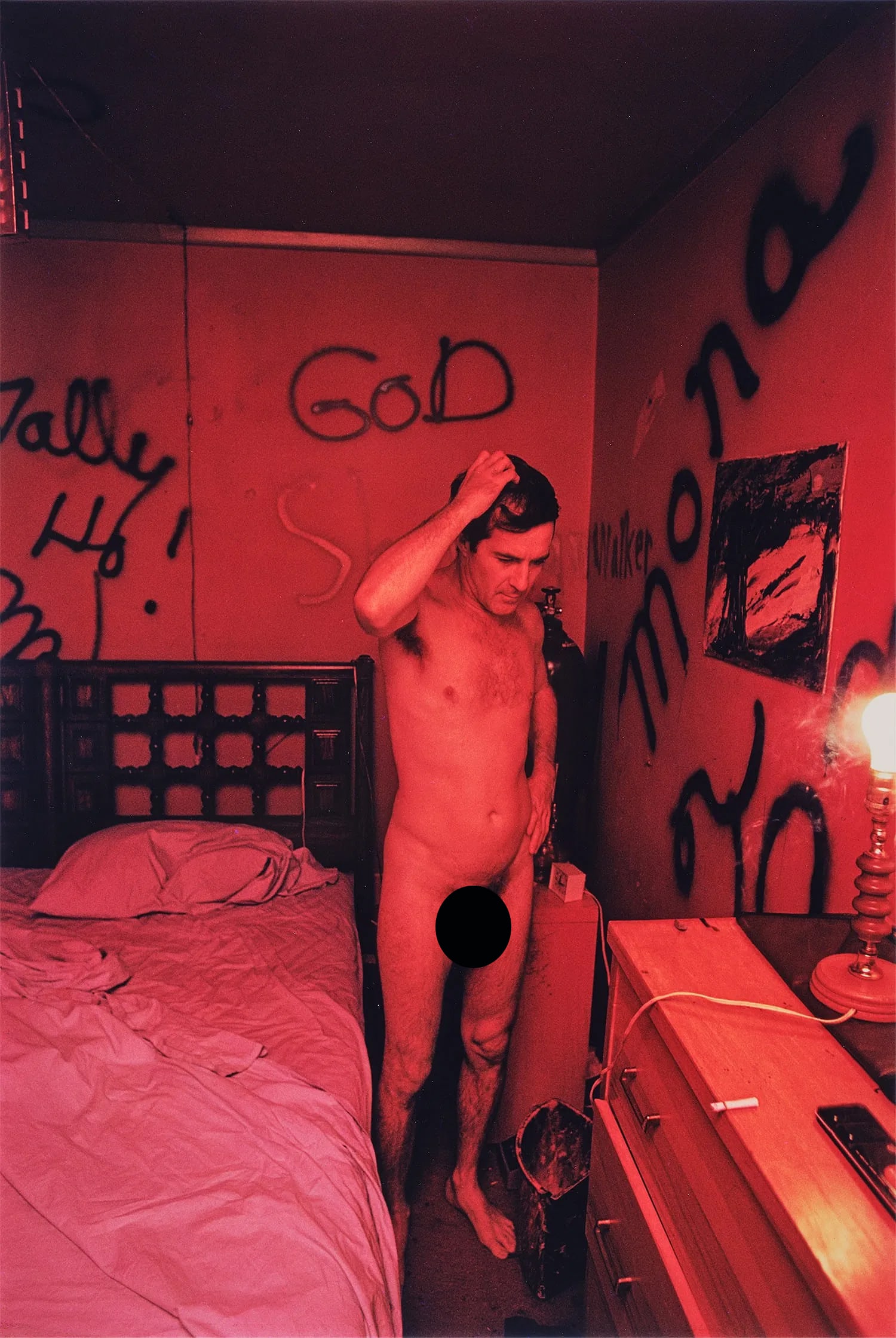 WILLIAM EGGLESTON MALE NUDE PRINT: William Eggleston Male Figure Photographic Print measuring at 14.5x21.5 inches Dimensions: 14.5x21.5" Reserve: $50.00 Shipping: Domestic: Flat-rate of $35.00 to anywhere within the contiguous U.S. Int